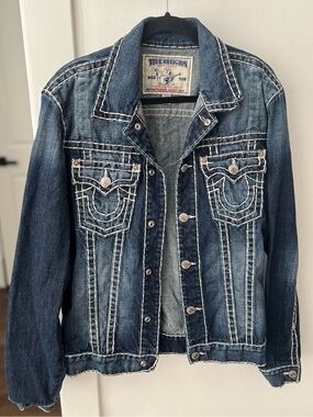 2014 True Religion Denim Trucker Jacket